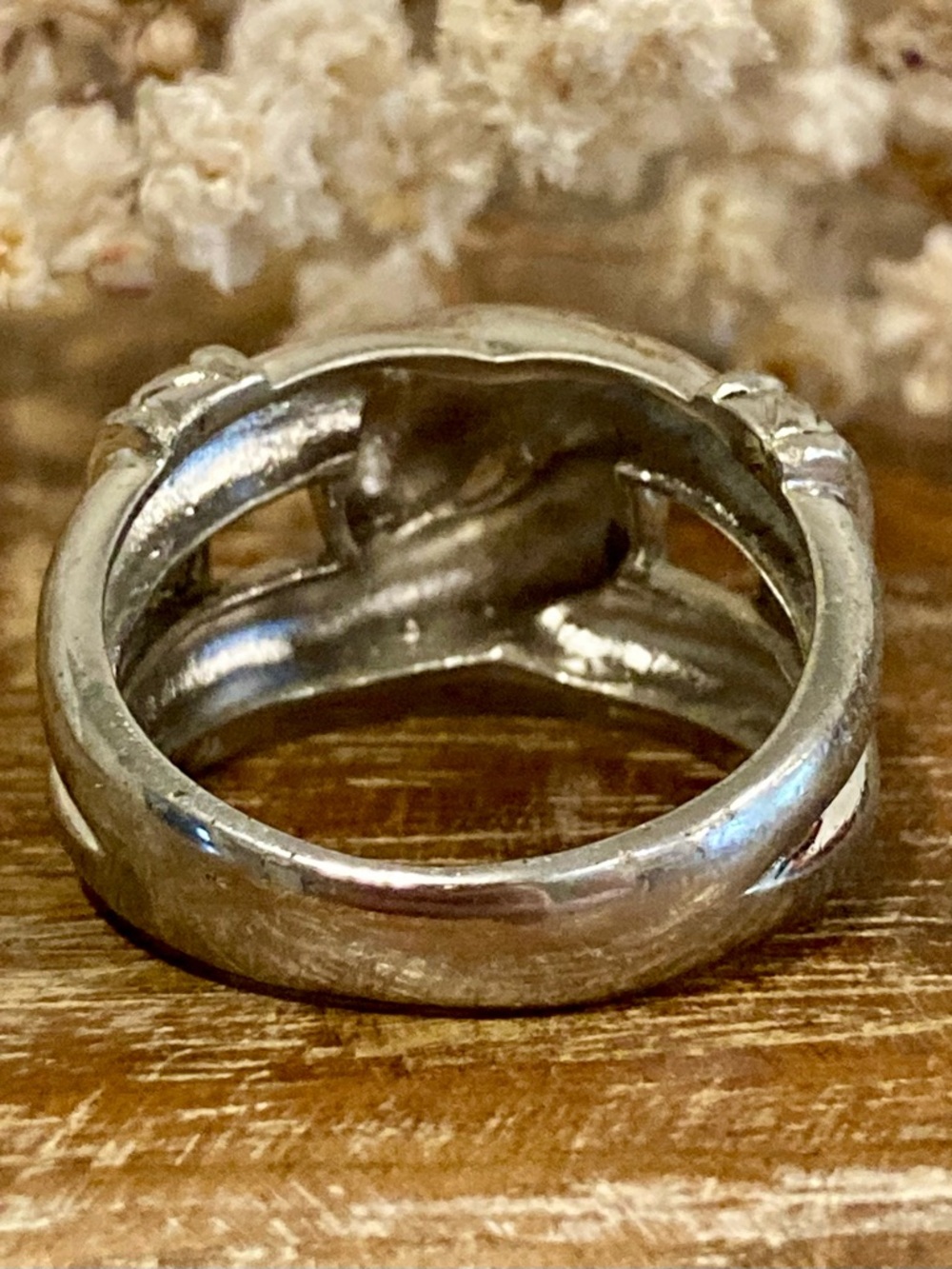Sterling Silver 925 Knot Statement Ring - Women’s Jewelry - Size 8.5 - Picture 4 of 16